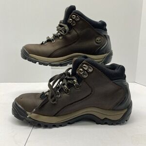 Timberland Pro Switchback Mens 6m Brown Suede ACT Hiking Trail 87637 EUC